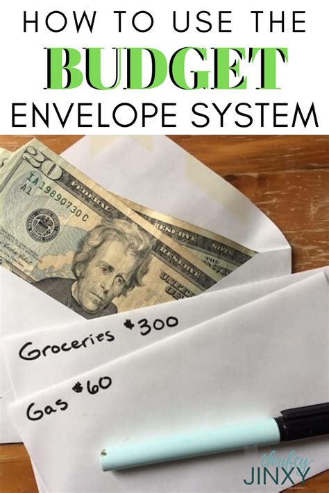 Learn How To Use The Budget Envelope System To Plan Track And Control