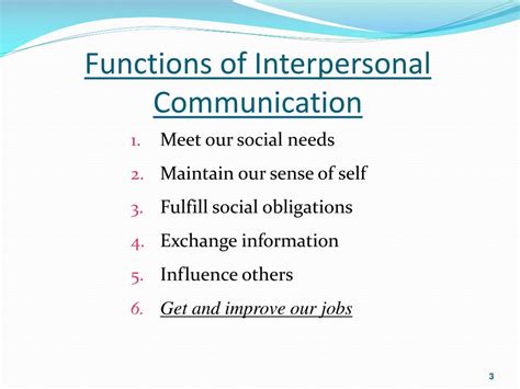 Ppt Interpersonal Communication An Introduction Powerpoint