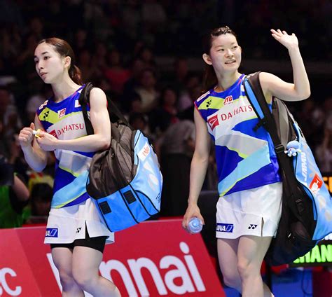 Badminton Womens Doubles Player Aya Takahashi 009 Japan Forward
