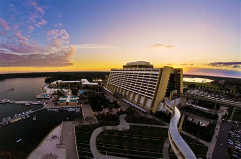 Contemporary Resort From Our Bay Lake Tower Balcony Flickr