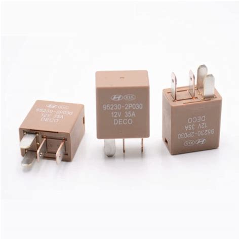1pcs 12v 35a 4pin 95230 2p030 Small Current Relay For Vehicles Car