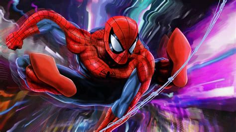 Spider Man New Colorful 4k Hd Superheroes 4k Wallpapers Images