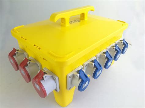 Shock Resistant Temporary Power Boxes Spider 36 Poles Electric Spider Box