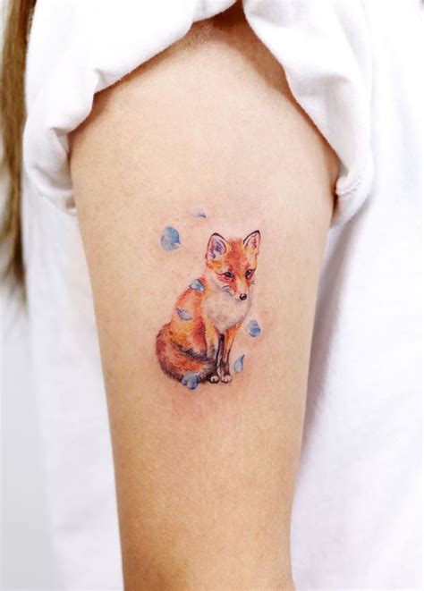 Cute Fox Tattoo Tattmaniatattmania