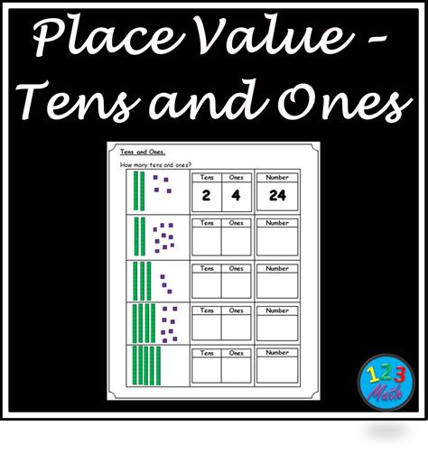 Place Value Tens And Ones Worksheets Place Value Activities Place