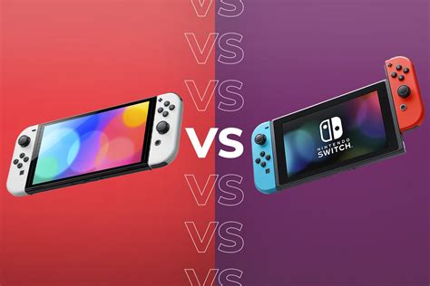 Nintendo Switch Oled Vs Nintendo Switch Whats The Difference Switch