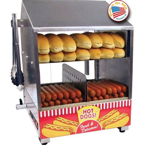 Commercial Hot Dog Steamer Warmer Cooker Machine Bun Food Electric