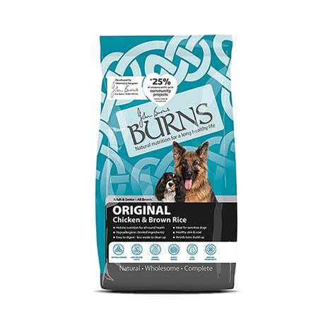 Burns Original Chicken And Brown Rice Adult And Senior Dog Food 2kg Feedem