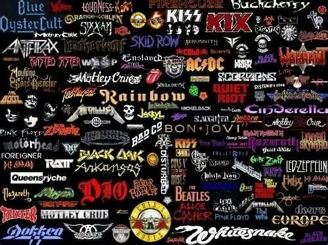 Multiple Band Names Rock And Roll Bands Metal Music Bands Music Bands