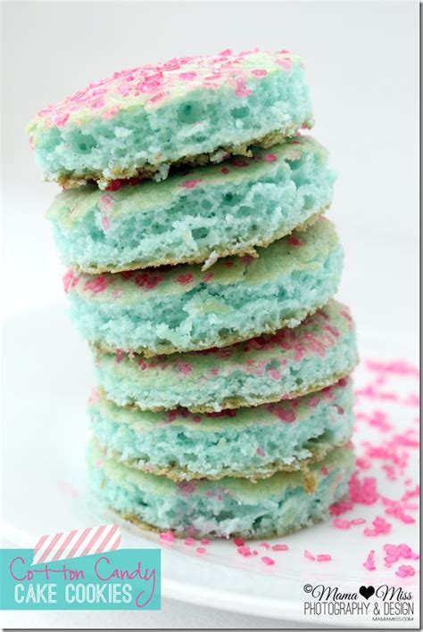Cotton Candy Cake Cookies Mama♥miss