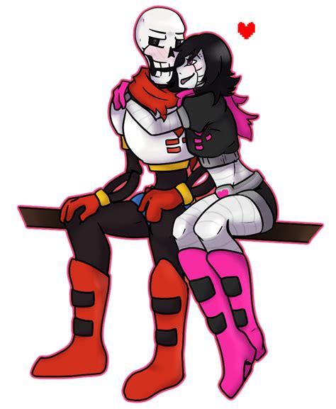 Papyrus X Mettaton By Calamiiity On Deviantart