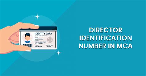All About Director Identification Number Din Under Mca Sag Infotech