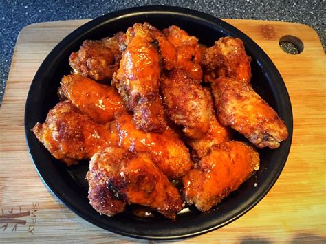 Perfect for enjoying on football sunday or as a tasty appetizer. Homemade Buffalo Hot Wings : food