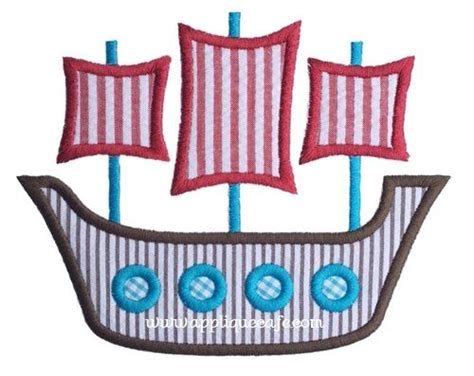 Get the best discounts available for all usps® shipping services, for free. Pirate Ship 3 Applique Design | Applique designs, Machine ...