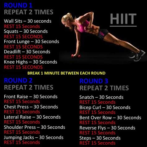 Body Workout High Intensity Interval Training Get Workouts Cardio Weight Training At The
