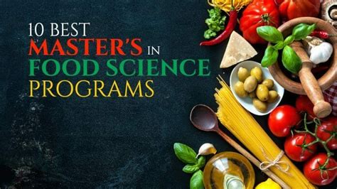 Food scientist salary comparison by years of experience. 10 Best Master's in Food Science Programs | Food science ...