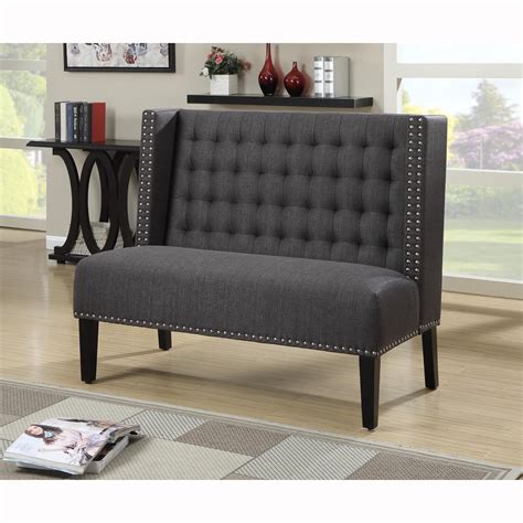 Benches Bed Bath And Beyond Upholstered Banquette Settee Dining