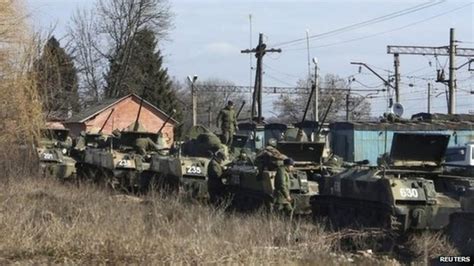 Ukraine Crisis No Sign Of Russian Troop Pullout Nato Bbc News