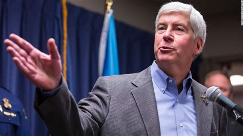 Flint Water Crisis Ex Michigan Gov Rick Snyder Charged With Willful