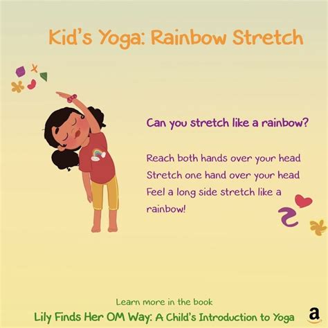 Kids Yoga Rainbow Stretch Yoga For Kids Childrens Yoga Yoga Books