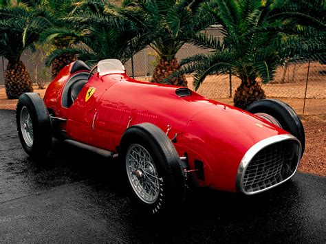1951 Ferrari 375 F 1 Retro Race Racing Wallpaper 1600x1200 93900