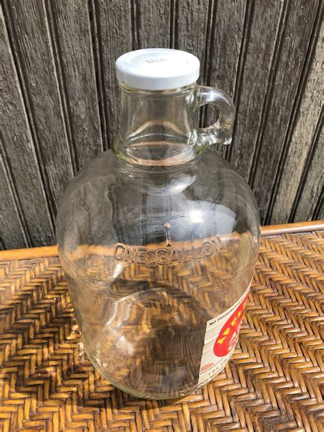 Vintage Apple Cider Jug Cider Ridge Jar One Gallon Glass Etsy