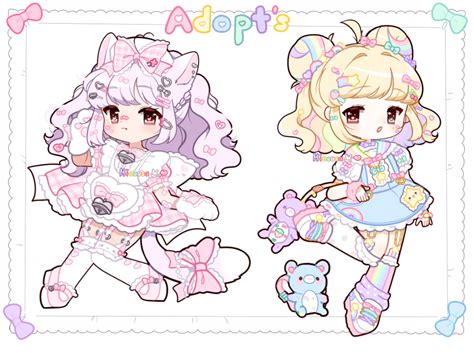 Auction Pastel Cuties Open 48hr By Hinausa On Deviantart