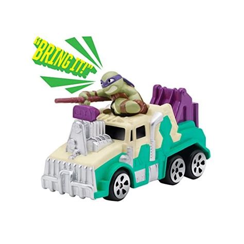 Teenage Mutant Ninja Turtles T Machines Truck With Donatello Vehicle