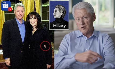 bill clinton says having sex with monica lewinsky was to manage my anxieties daily mail online