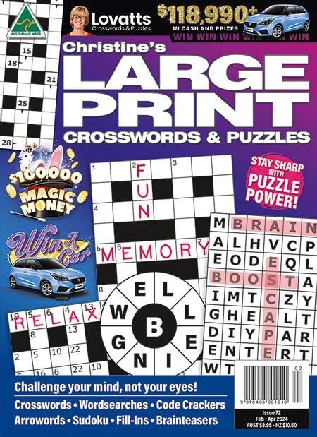 Lovatts Crossword And Puzzle Magazines Subscribe And Save