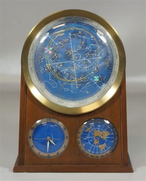 Edmund Scientific Spilhaus Space Clock Lighted Model Jun 17 2014