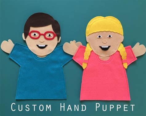 Ready Made Joy Boy Puppet Joy School Hand Puppet Felt Etsy Hand