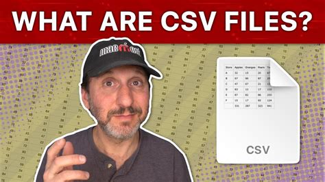 Understanding Csv Files Youtube