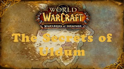 World Of Warcraft Quest The Secrets Of Uldum Alliance Youtube
