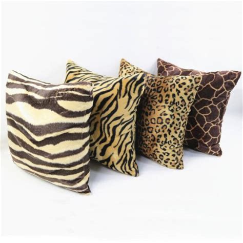 Buy 1pc Animal Zebra Leopard Print Pillow Case Sofa