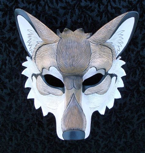 Custom Red Wolf Mask By Merimask On Deviantart