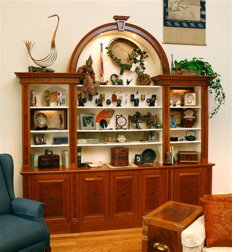 Spend this time at home to refresh your home decor style! Display cabinet - Traditional - Living Room - New York ...