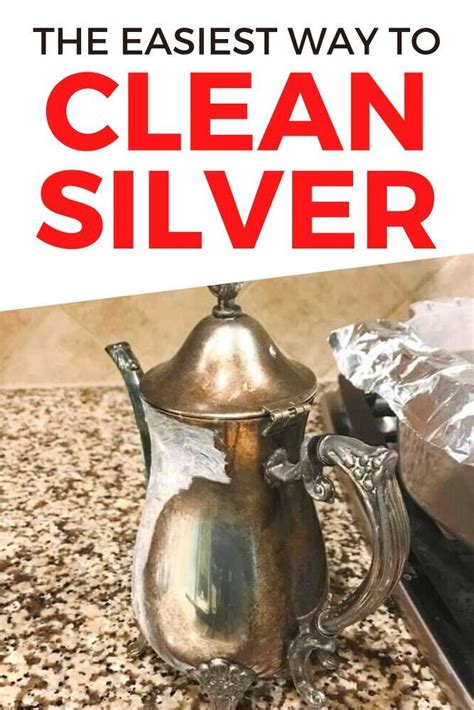 Easy Way To Clean Silver Homemade Non Toxic Recipe How To Clean