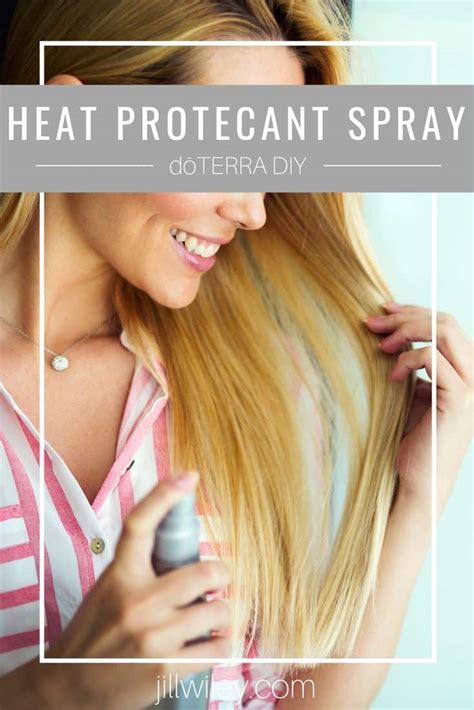 Heat Protectant Spray Dōterra Diy Jill Wiley