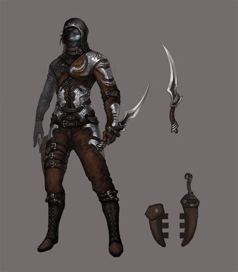 Dark Assassin By Tigggggggg On Deviantart Character Inspiration Assassin Character Art