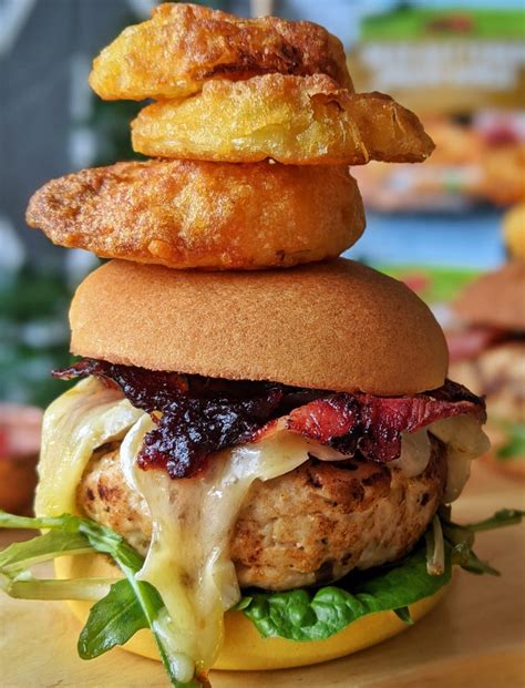 Turkey Burgers With Bacon Brie Cranberry GF My Gluten Free Guide