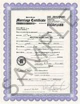 Nevada Marriage License Copy