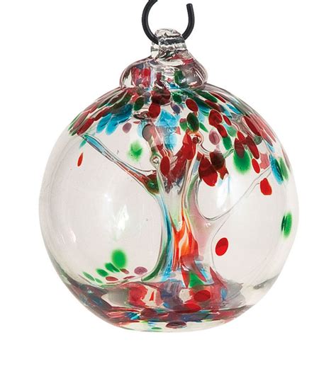 Blown Glass Tree Small Globe Wind And Weather
