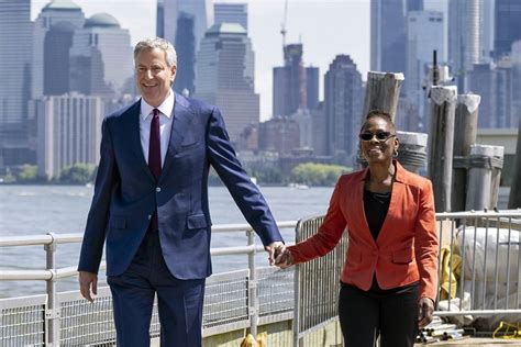 bill de blasio and wife say they are separating the boston globe
