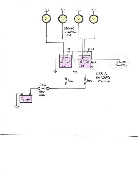 How To Wire A 4 Pin Relay Switch Diagram Diagram Board