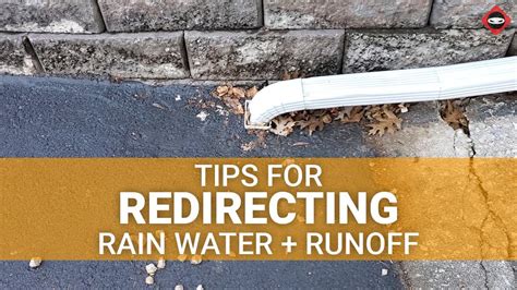How To Protect Your Home From Rain Water Downspout Tips Youtube