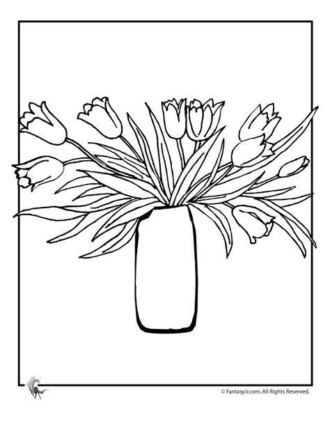 Look out below for a list of stunning adult coloring pages to download. Tulip Flower Coloring Page | Woo! Jr. Kids Activities