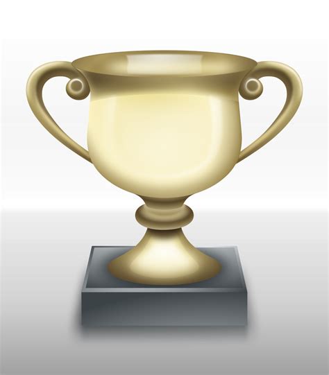 Trophy Cup Vector Clipart Image Free Stock Photo
