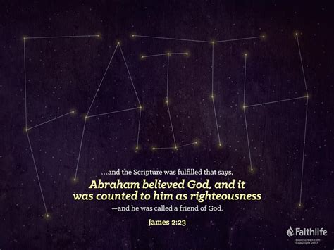 And The Scripture Was Fulfilled That Says Abraham Believed God And