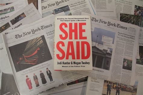Book Review “she Said” Is A Must Read Baron News